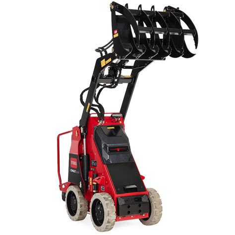 motorized dump skid steer|toro edingo mini skid steer.